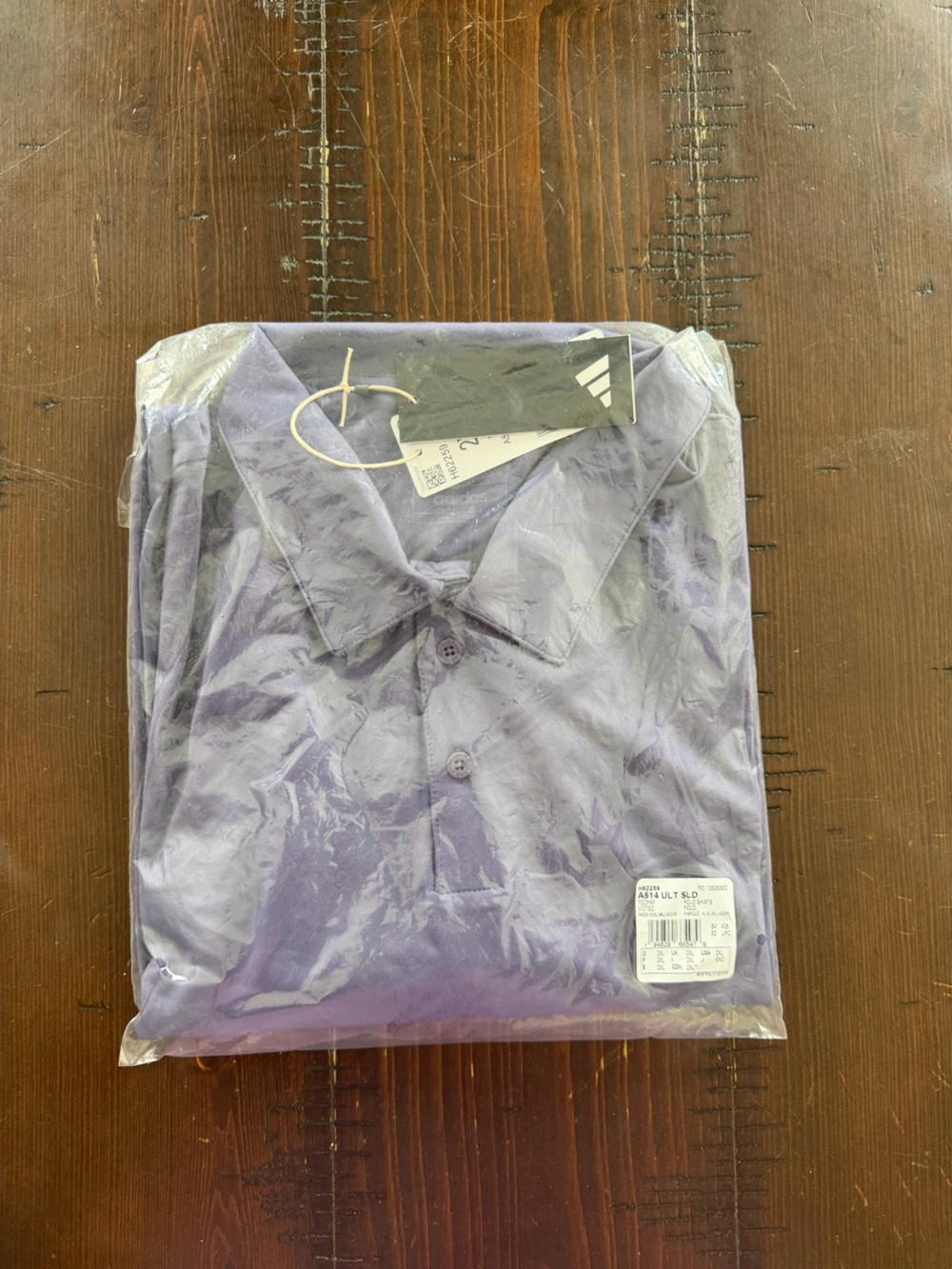 adidas Purple Men’s Polo Shirt